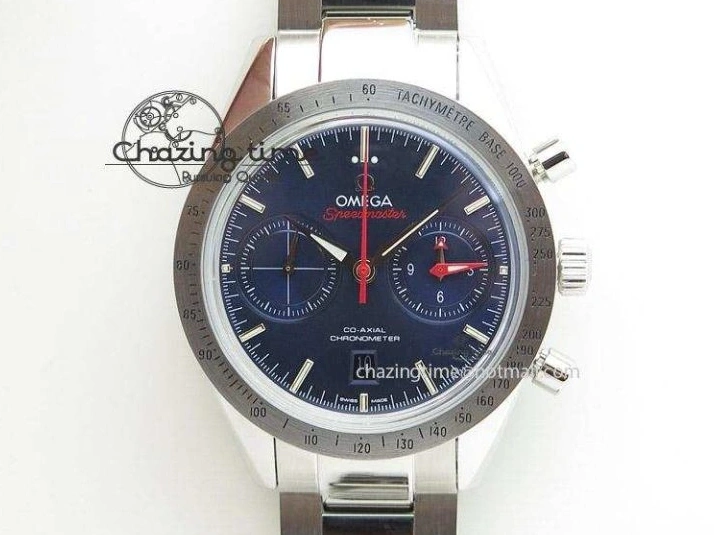 0120 De Ville Chronograph RG OMF 1:1 Best Edition Black Dial On Black Leather Strap A Sophisticated 8106